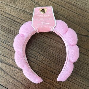 Juicy Couture Puffy Pink spa Headband